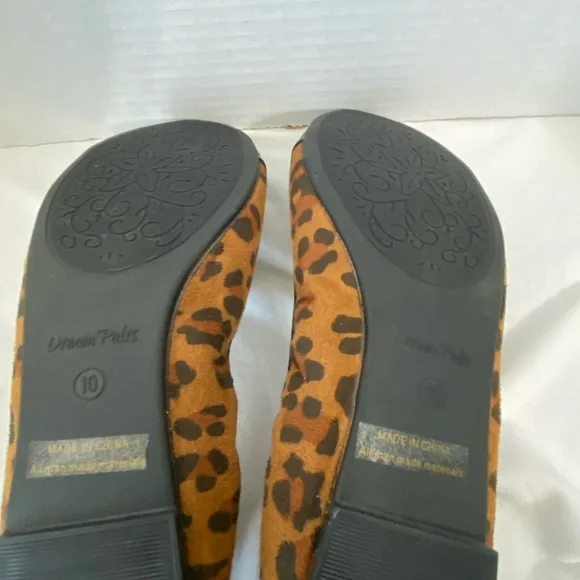 Leopard Flats 10 Dream Pairs Comfort NWOT - Picture 8 of 9